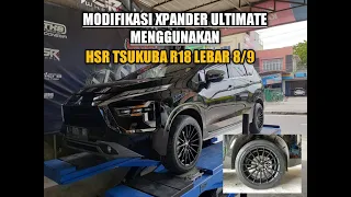 Xpander new Ultimate Modifikasi Velg HSR Tsukuba R18 Tampil Makin Sporty