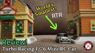 Turbo Racing 1/76 Scale = Worlds Smallest RTR RC Car Review (from Amazon)