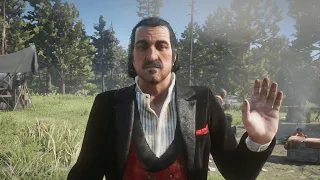 If Arthur and Lenny get arrested during "A Quiet Time" Mission, Dutch will say this