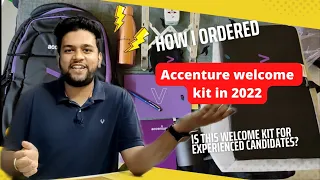 How i ordered ? | My Accenture Welcome Kit | Unboxing Accenture welcome kit 2022