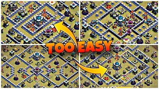 Th13 Attack Strategy | Th13 Popular base 3 star | Th13 Famous base 3 star