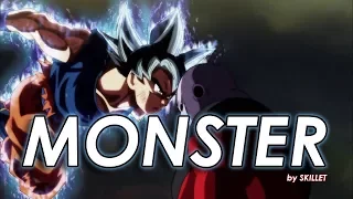 Goku vs Jiren AMV - MONSTER by Skillet