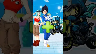 DRAGONBALL CHARACTERS RIDING MOTORCYCLES,