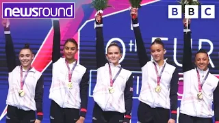 Historic Gold Medal for Team GB Gymnasts 🏅 | Newsround