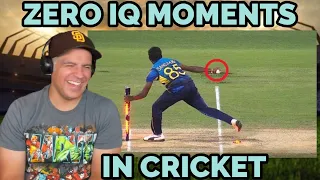 Zero IQ Moments in Cricket REACTION