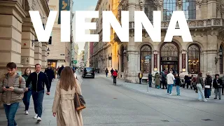 Vienna Walk in October 2023 | 4K HDR