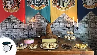 Turning my house into Hogwarts | Harry Potter Party
