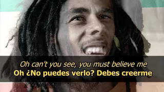 Satisfy my soul - Bob Marley (LYRICS/LETRA) (Original)  [Auriculares]