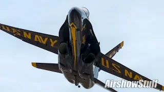 Blue Angels - End of the Runway! 2019 Winter Training Full High Show Practice