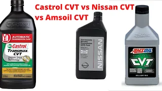 Automatic Transmission Fluid, CVT ATF, Nissan CVT transmission fluid vs AMSOIL CVT atf, AMSOIL ATF