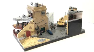 TIMELAPSE: LEGO Modern Warfare Moc | Sadr City, Baghdad 2004 | Speed Build