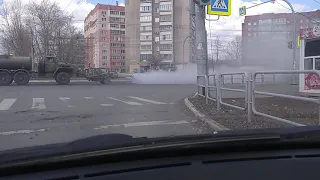 Челябинск обработка улиц от короновируса