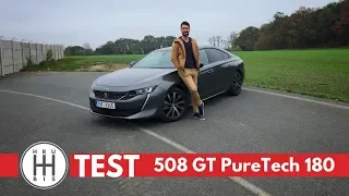 TEST Peugeot 508 GT PureTech 180 EAT8CZ/SK