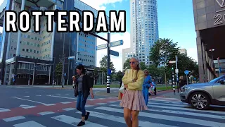 🇳🇱 Rotterdam - Business Capital of the Netherlands 2023 City of Skyscrapers Walking Tour 4K