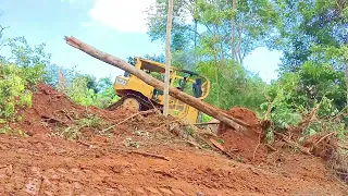 Increasing the Efficiency of D6R XL Bulldozers for Palm Oil Clearing in Mountain Environment