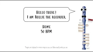 Dick Lee -  Home (50bpm) - Recorder