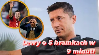 LEWANDOWSKI O 5 BRAMKACH W 9 MINUT!