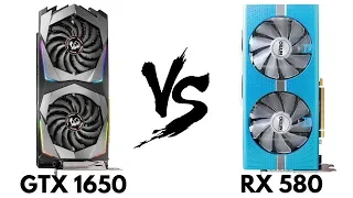 GTX 1650 vs RX 580 | RX 580 vs GTX 1650 | GTX 1650 Benchmarks | Comparison by H-Tech