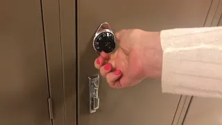 For new middle schoolers: How to open your locker