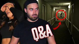 We're Never Coming Back To This Haunted Hotel | Q&A / REACTION