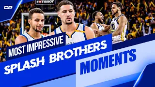 Most Impressive Steph Curry-Klay Thompson Splash Brothers Moments