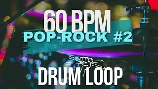 POP ROCK #2 Drum Loop [60 bpm] Beat Groove