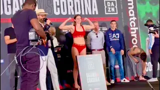 WEIGH-INS, FACE OFFS! UNDERCARD FOR OGAWA-CORDINA IN CARDIFF