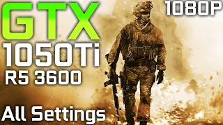 Call of Duty: Modern Warfare 2 Remastered | GTX 1050 Ti + Ryzen 5 3600 | All Settings 1080p