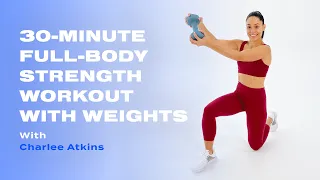30-Minute Intense Full-Body Strength Workout With Weights
