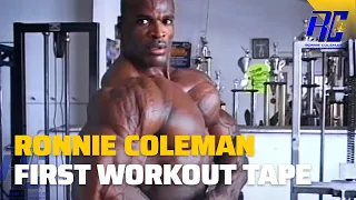 Ronnie Coleman First Workout Tape Remastered In 1080 HD | Ronnie Coleman