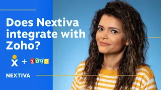 Does Nextiva integrate with Zoho? (+ One-minute demo)