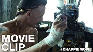 CHAPPIE Movie Clip - 'Real Gangsters Use This'