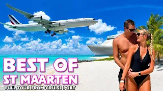 🛳️ BEST OF ST MAARTEN, BVI 🏝️ Royal Caribbean to St Martin, Maho Beach Cruise Port **FULL GUIDE**