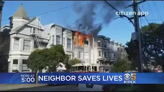 Tenants Describe Frantic Escape From 2-Alarm Fire Near SF Panhandle