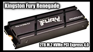 Kingston Fury Renegade SSD 2TB M.2 NVMe PCI Express 4.0 - PS5 Compatible