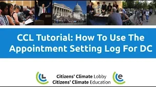 CCL Tutorial: How To Use The Appointment Setting Log For DC