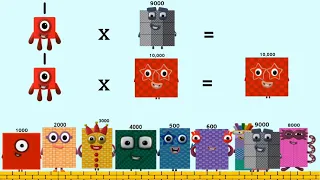 Numberblocks 1 Times Table | Learn Multiplication Table Of 1