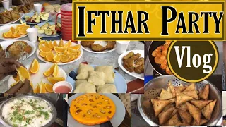 ഇഫ്താർ പാർട്ടി വ്ലോഗ് / IFTHAR PARTY VLOG / Chicken Samoosa / Beef Roll / Carrot Pola / Paneer Petti