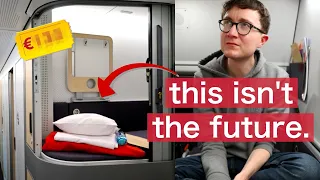 Everything wrong with Europe's new CAPSULE sleeper train | ÖBB Minicabin