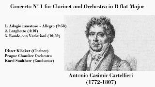 Antonio Casimir Cartellieri (1772-1807) - Concerto Nº 1 for Clarinet and Orchestra in B flat Major