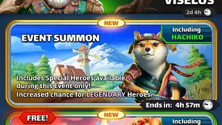 Empires and Puzzles - Mighty Pets summons 26 Feb. 2023
