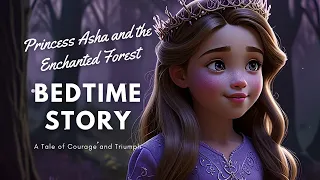 Princess Asha and the Enchanted Forest | A Tale of Courage and Triumph | Bedtime Stories