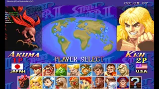 First Street Fighter 2 New Legacy online match ever in GGPO (Mavelus Vs HadessuZero)