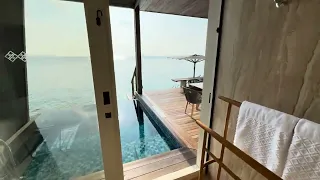 The St. Regis Maldives Vommuli Resort | Two Bedroom Sunset 🌅 Overwater Villa | room 211 | room tour.