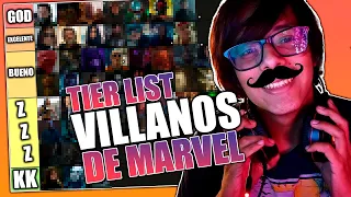 ¡TIER LIST VILLANOS DE MARVEL! (MCU)