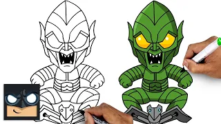 How To Draw Green Goblin | Spider Man