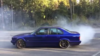 BMW E34 Drift & Sound