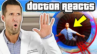 ER Doctor REACTS to Wildest Grand Theft Auto (GTA) Injuries