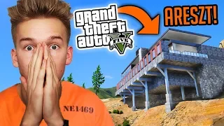 GTA V UCIECZKA #1 - ARESZT DOMOWY! 🔒