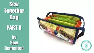 Sew Together Bag Part 08 - Zipper Tabs and Finishing